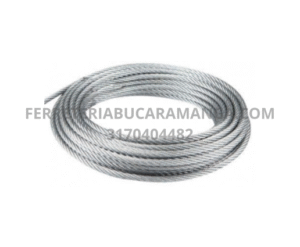 Guaya Alma de Fibra Galvanizada de 1/2 Bucaramanga